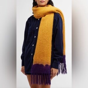 ISABEL MARANT Firny Alpaca Wool-Blend Scarf